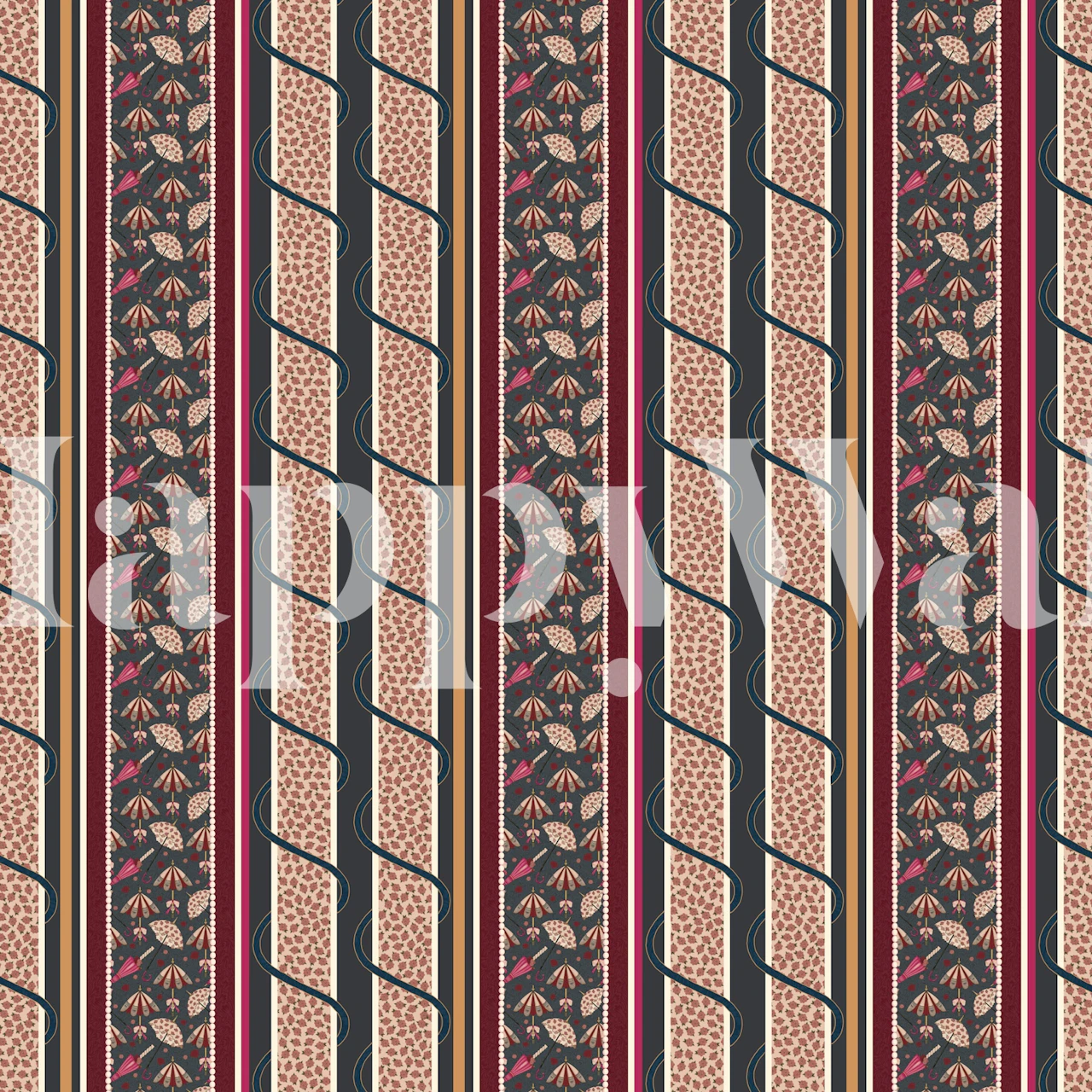 Papier peint Filly Heights dans une pièce moderne