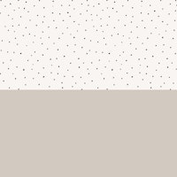 Neutral Dotty Charm Half Wall tapetit