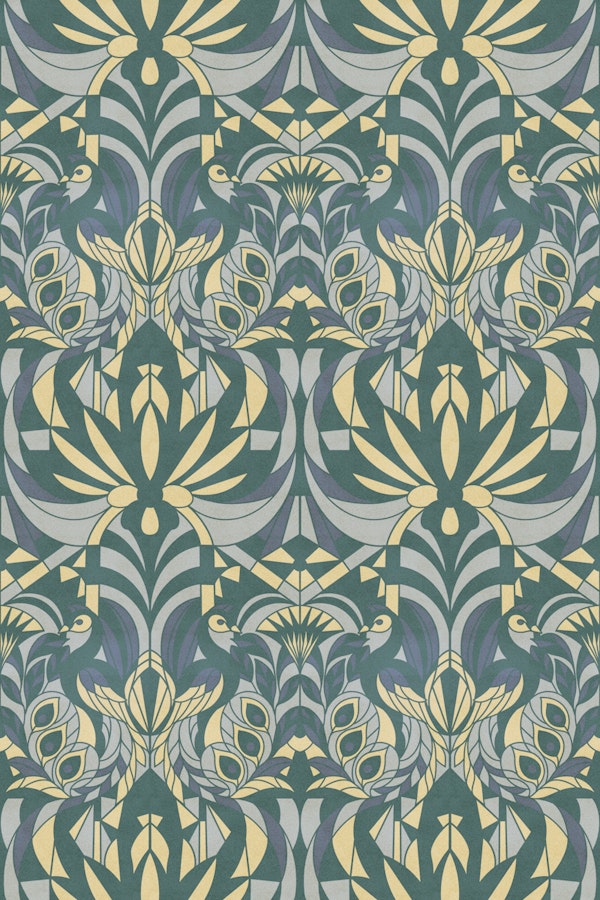 Nouveau Peacock - Sage Mist