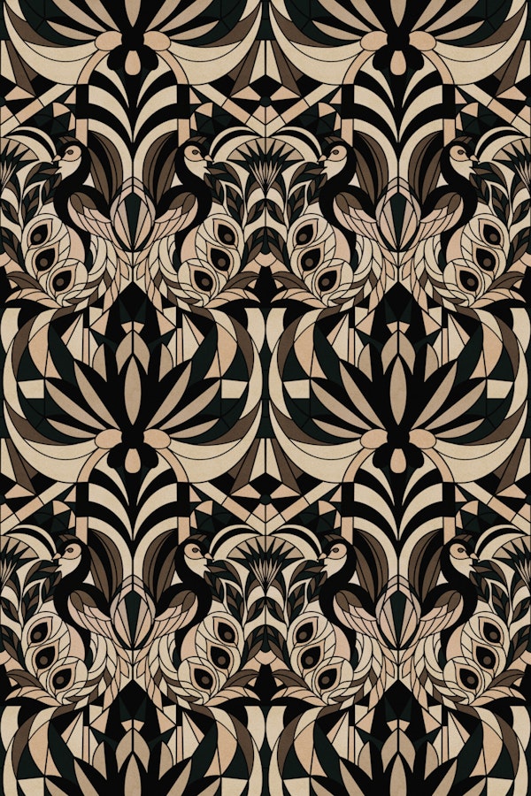 Nouveau Peacock - Soft Noir