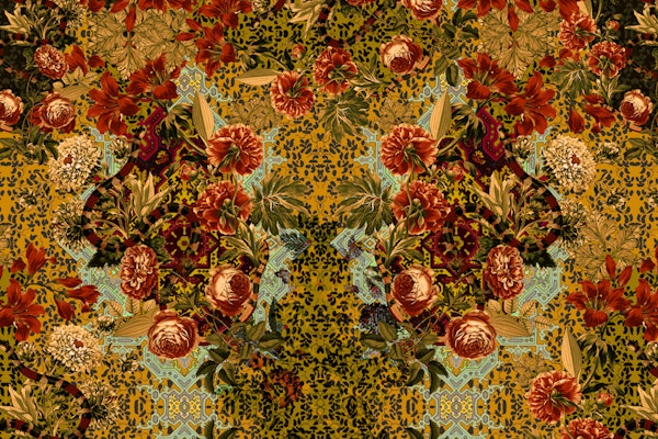 Carpet and Floral Pattern