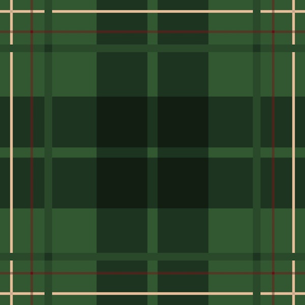 Rustic Tartan Green