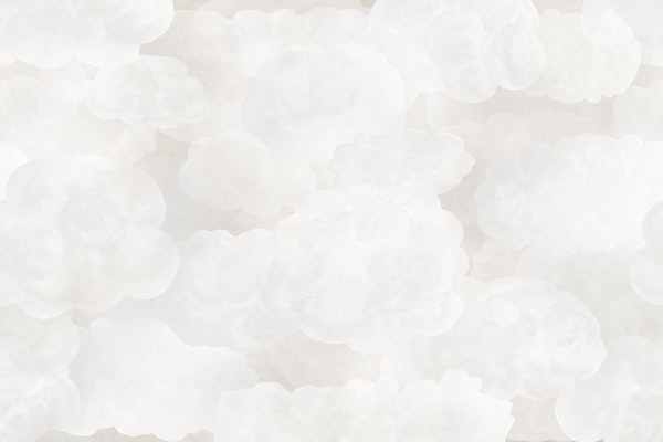Dreamy Soft Clouds offwhite