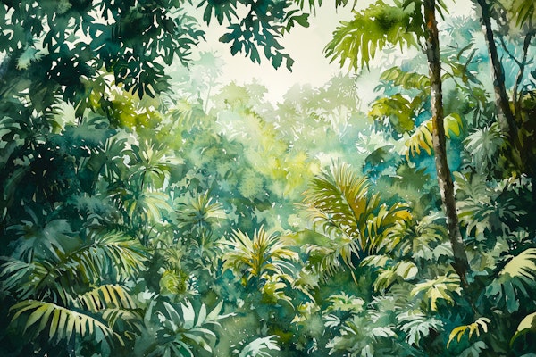 Lush Green Jungle Escape