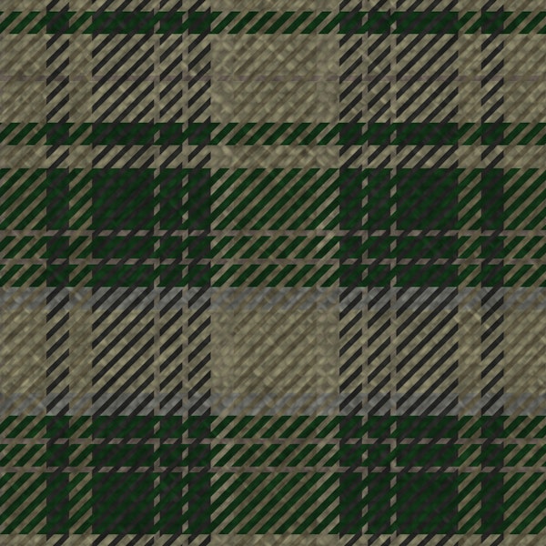 Classic Tartan Olive Green