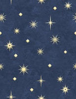 Golden Stars on Navy tapetit