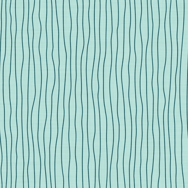 Wavy vertical lines on linen texture Mint