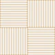 Japandi Grid in Gold And Cloud Dancer