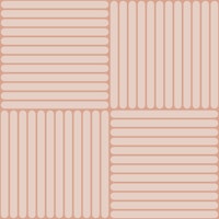 Japandi Grid in Terracotta Rose and Blush papel de parede