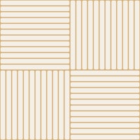 Japandi Grid in Mustard and Cloud Dancer L papel de parede