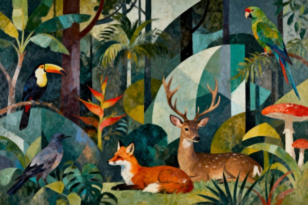 Enchanting Jungle Animals