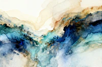 Blue Horizon Dreams tapet