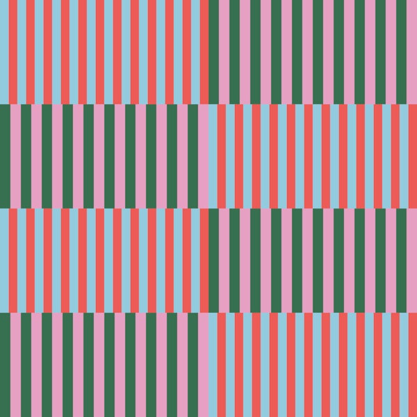 Playful Colorful Stripes Pattern