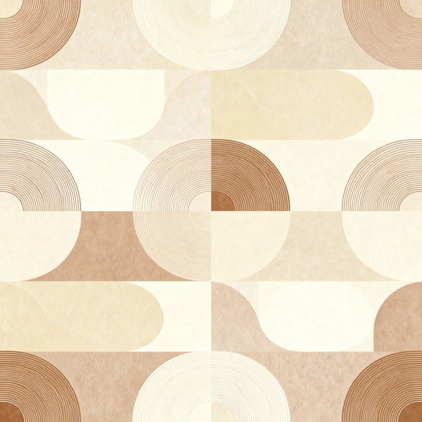 Mid Century Geometric Design