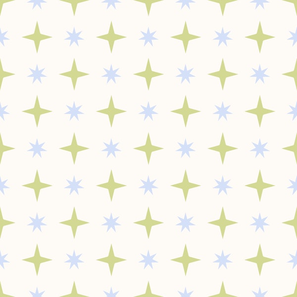 Minimal Pastel Stars