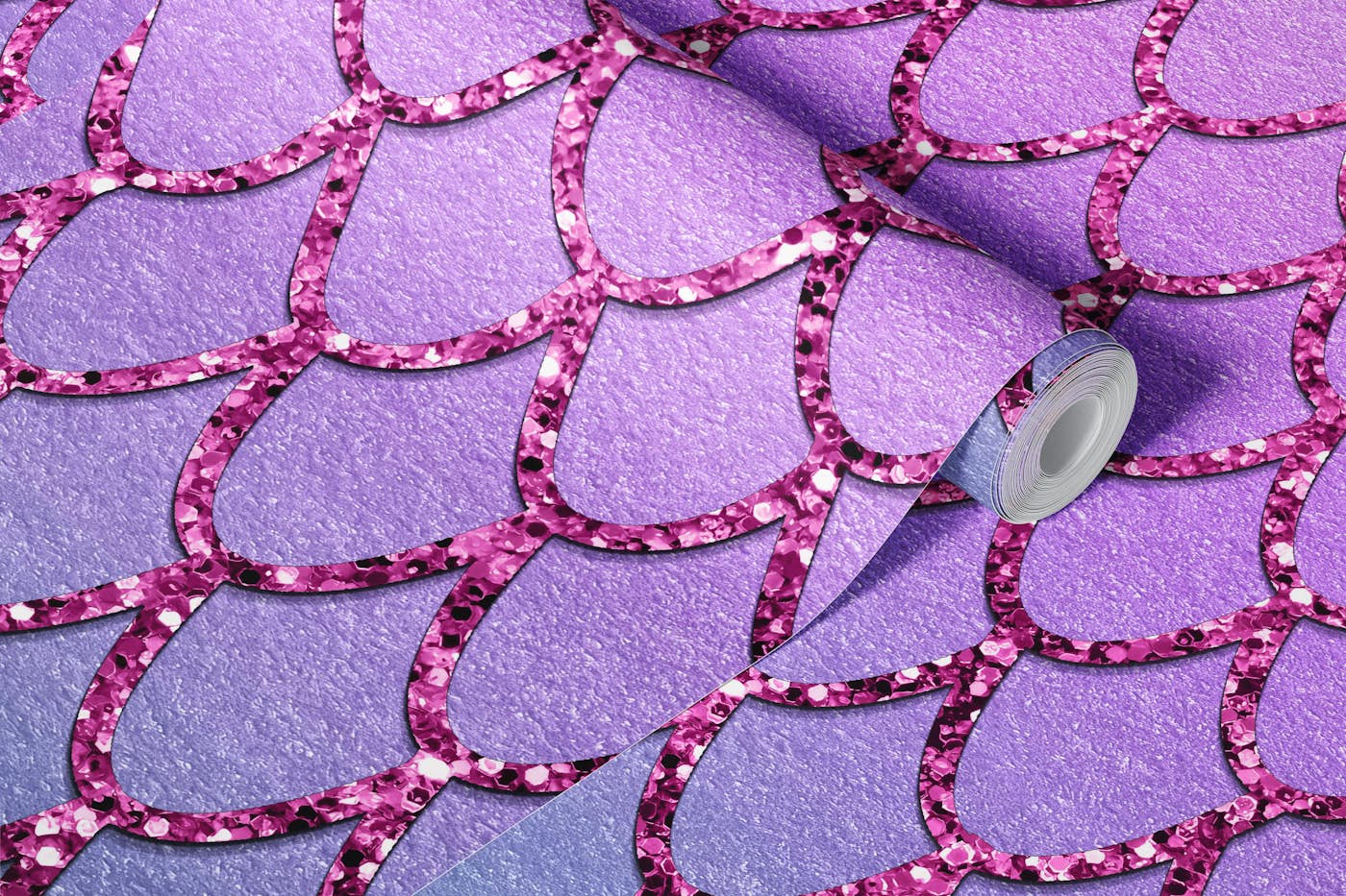 Mermaid Princess Scales 5 wallpaper roll