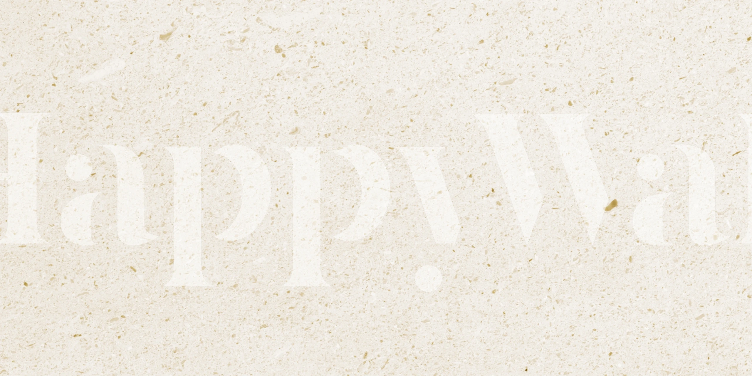 Beige Terrazzo Granite wallpaper in a room