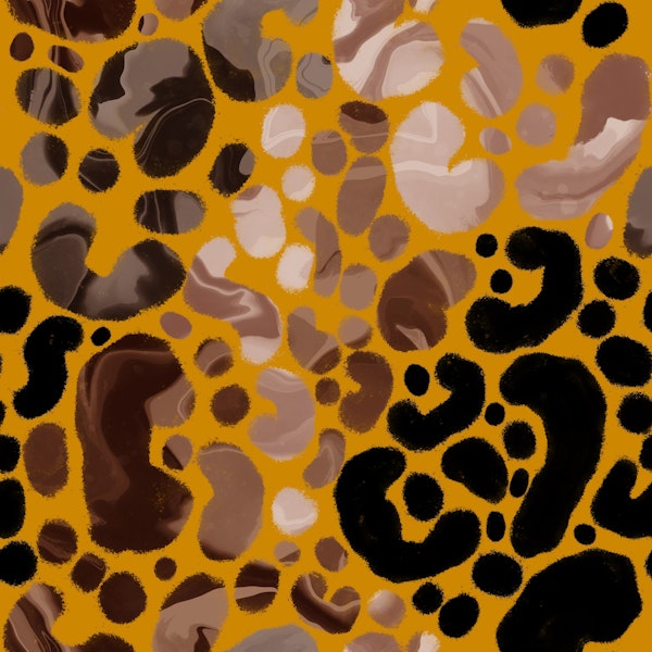 Vibrant Leopard Pattern