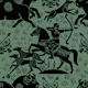 Medieval Hunt Scene with Dogs and Bulls - L