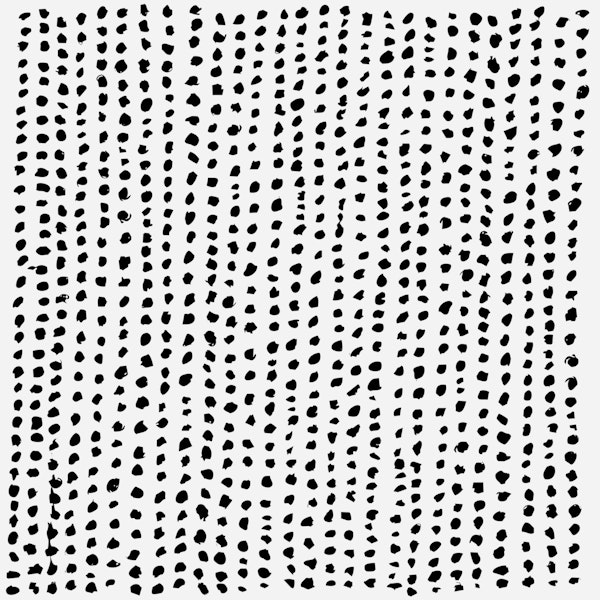 Monochrome Dot Harmony Vertical