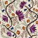 Trailing Vines & Berries in Plum Jewel Tones