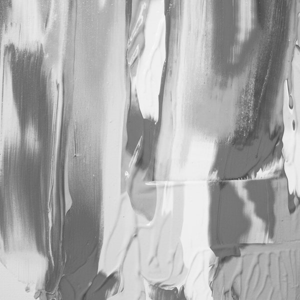 Abstract Grey Canvas