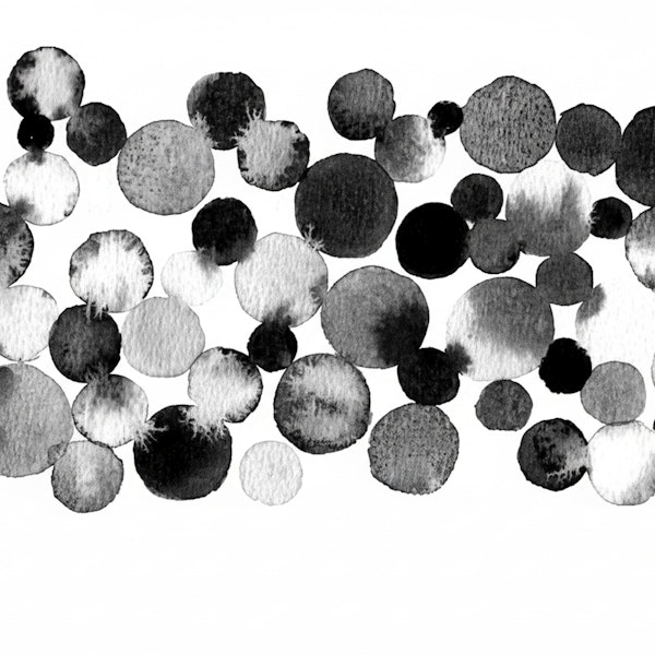 Monochrome Dot Symphony