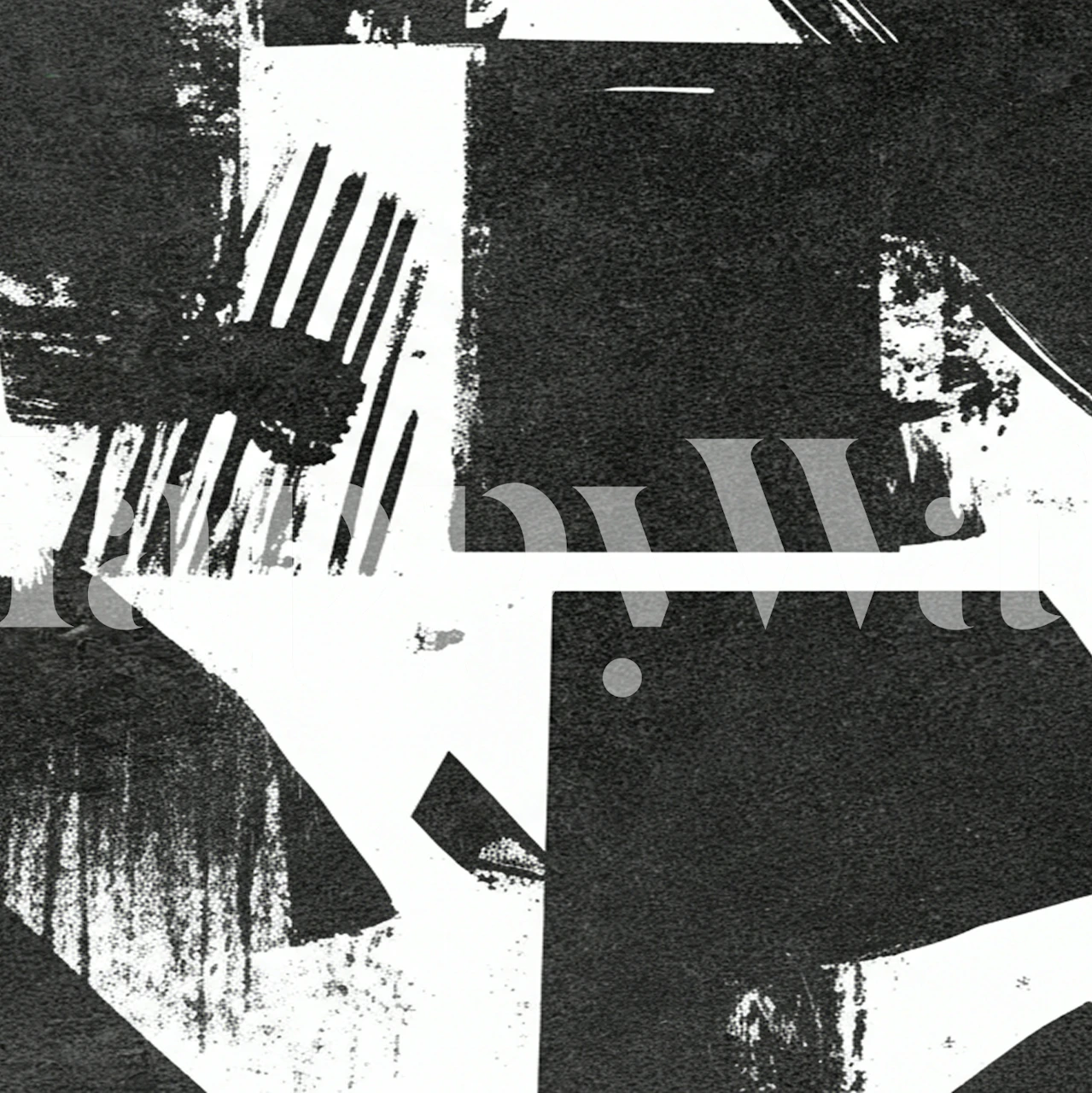 Bold Black and White Design i et rom