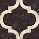 Moroccan Ogee - Cocoa Black