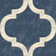 Moroccan Ogee - Twilight Blue