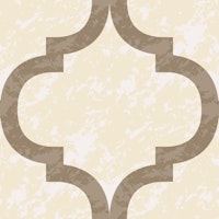 Light Moroccan Ogee - Burnished Brass ταπετσαρία