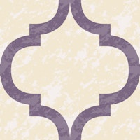 Light Moroccan Ogee - Grey Purple ταπετσαρία