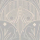 Boho Art Nouveau Butterfly Light Grey
