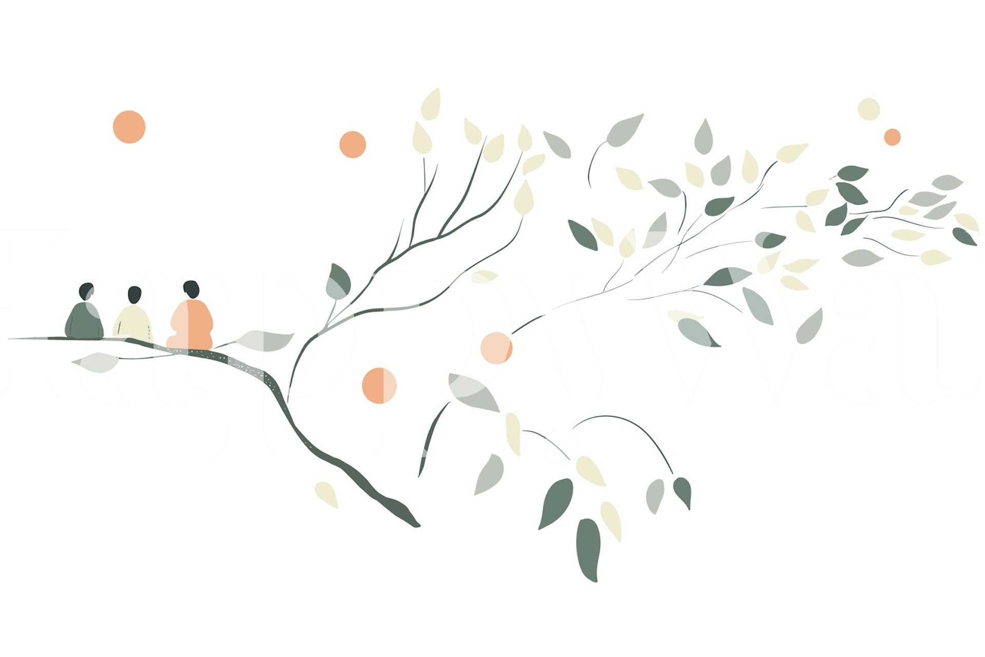 Tapeta z Quiet Japanese Contemplation Scene