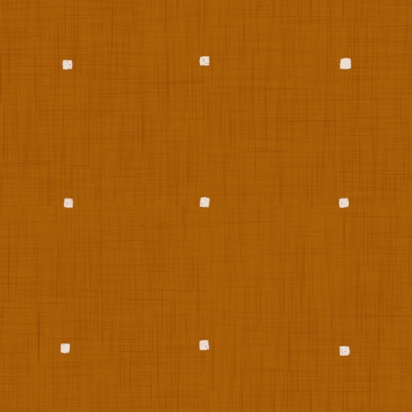 Minimal Rustic Squares Burnt Orange