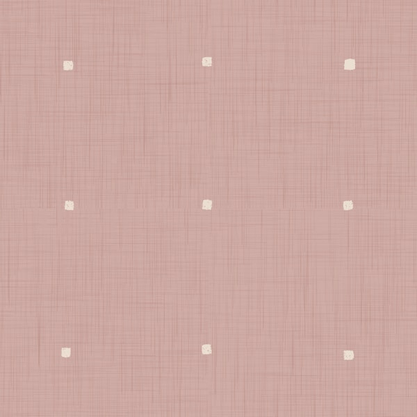 Minimal Rustic Squares Dusty Rose
