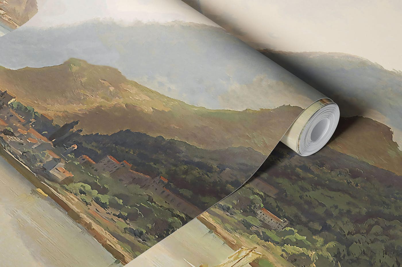 Italian Lake Views wallpaper roll