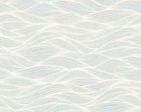 serene waves - light grey mint tapety
