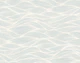 serene waves - light grey mint