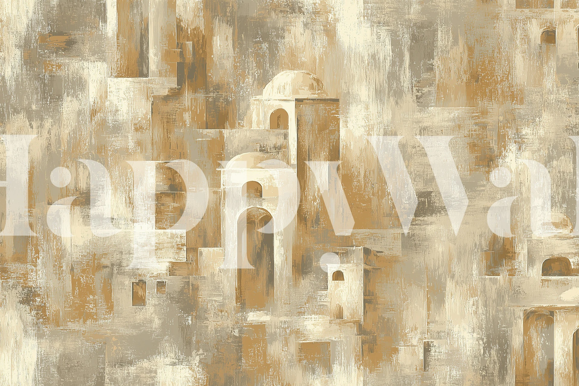 Abstract ancient architecture wallpaper design