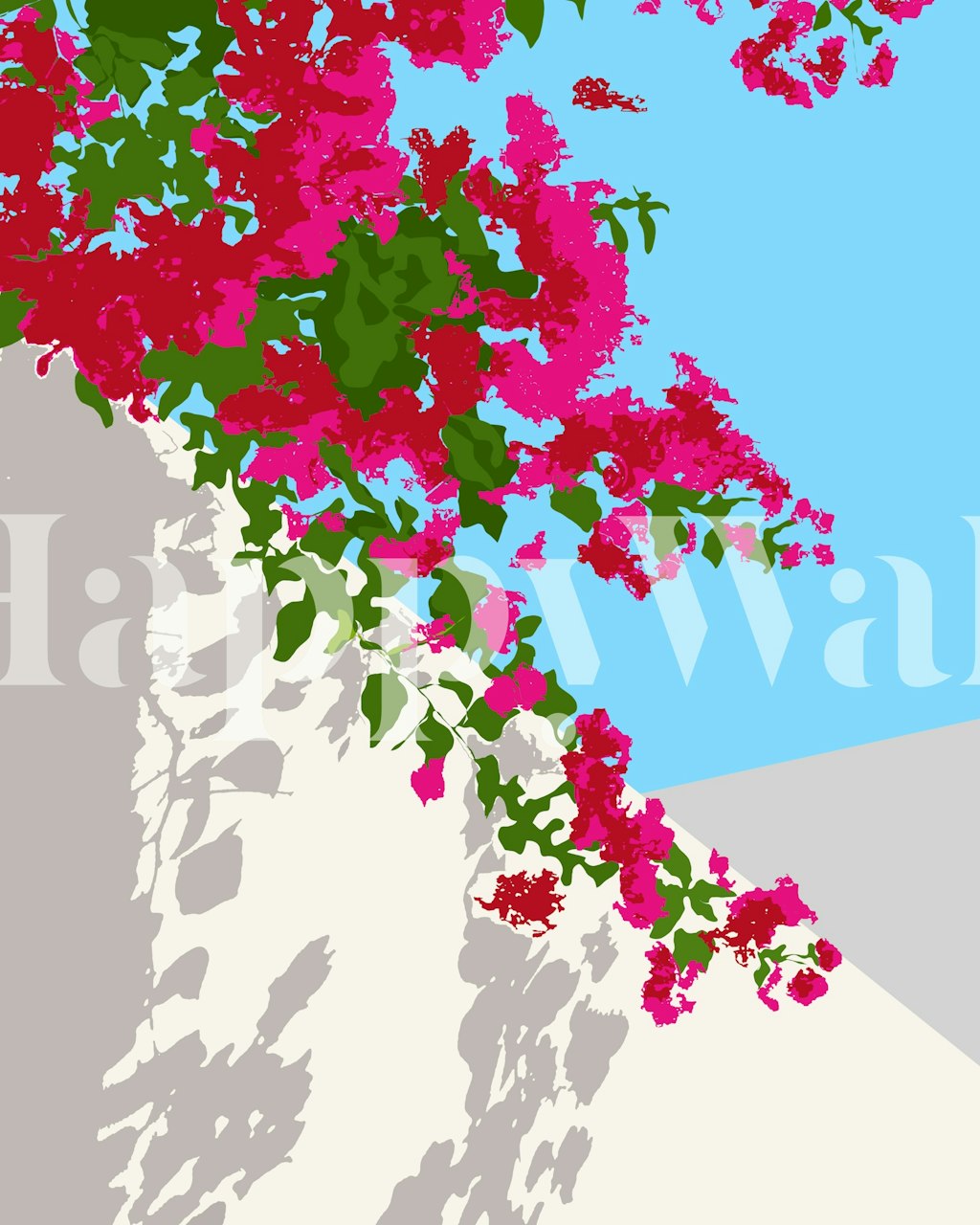 Bougainvillea Blossom carta da parati