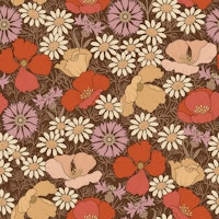 Elegant Flower Meadow tapet