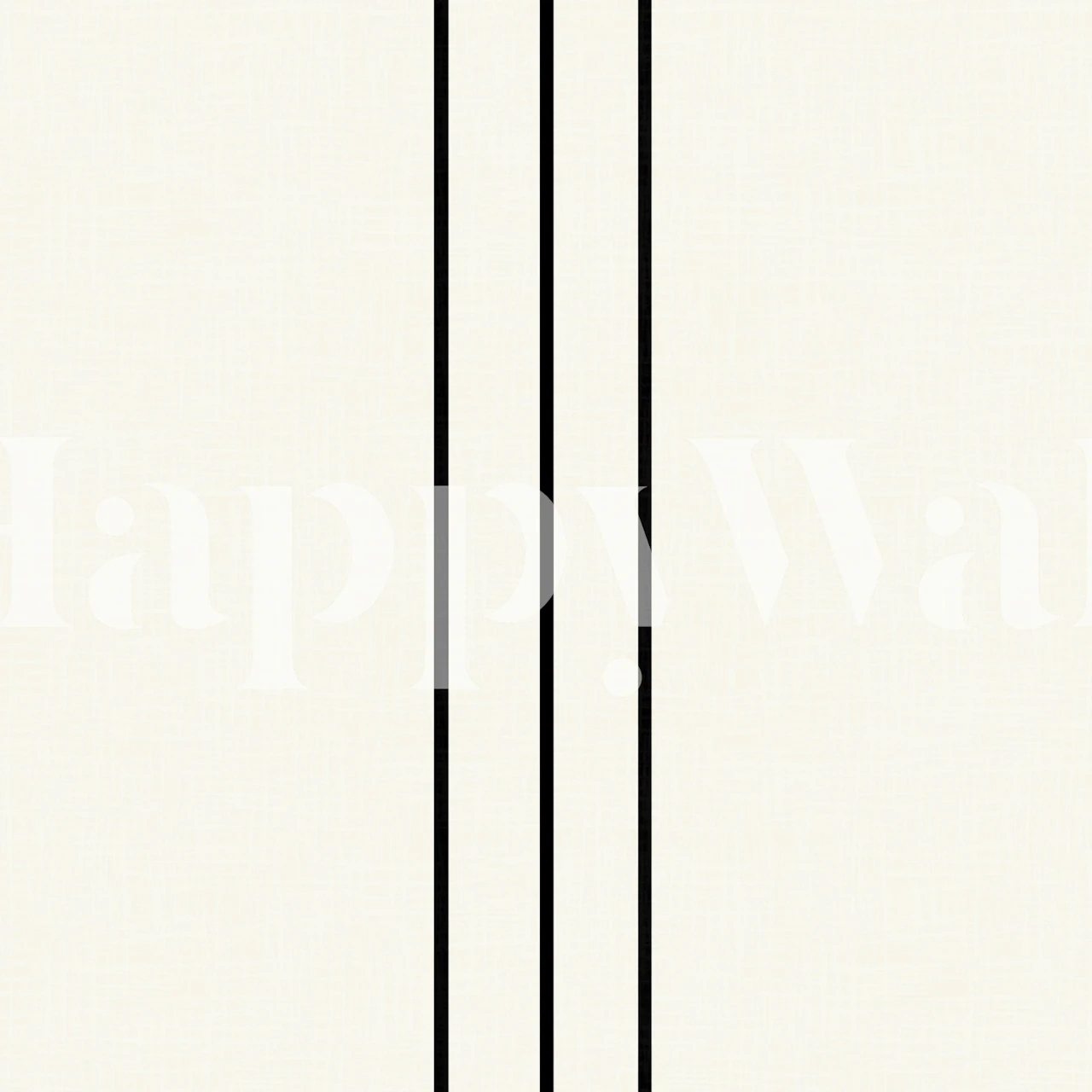 Black and white vertical striped wallpaper
