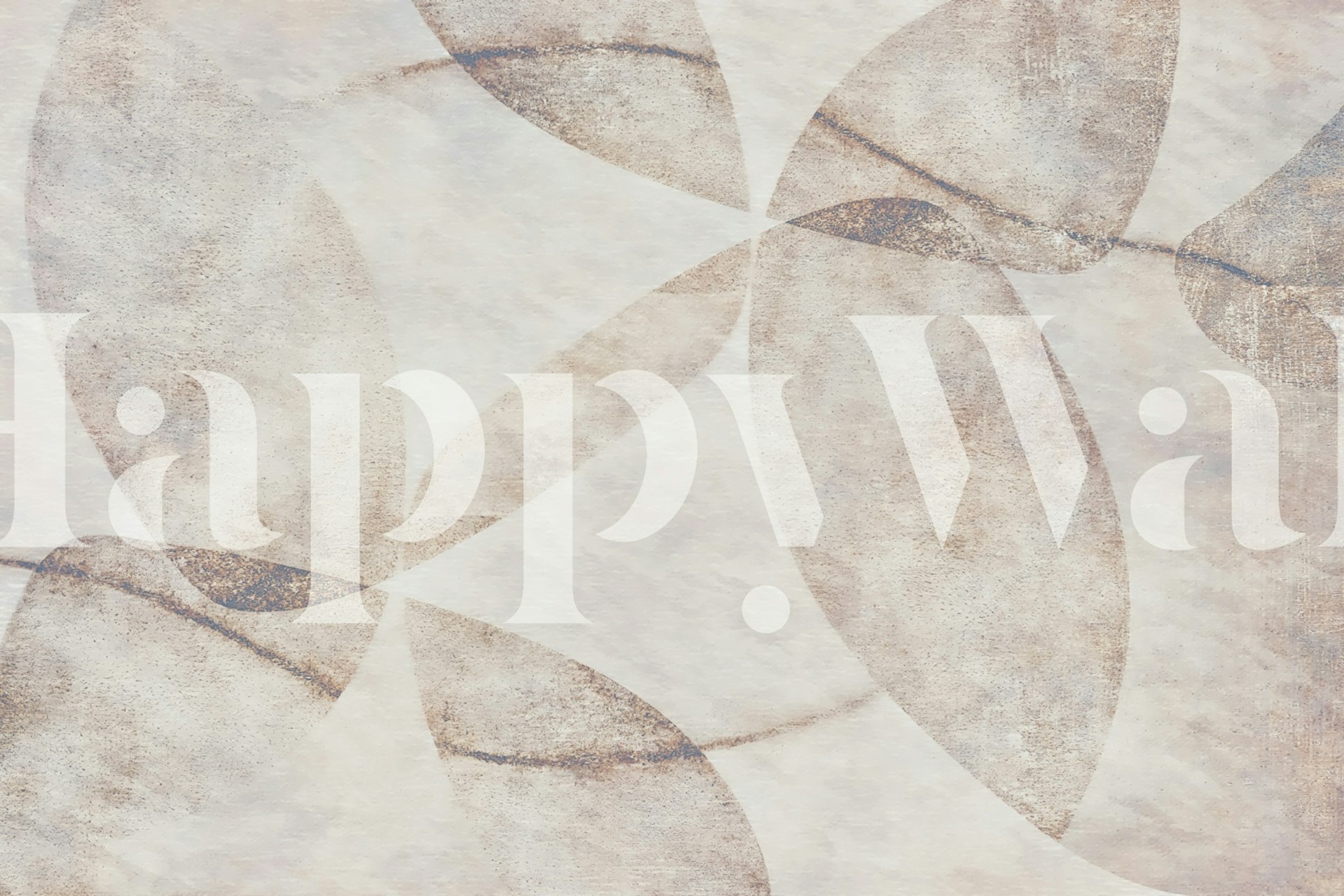 Tapeta Whispering Earth Tones w pokoju