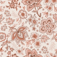 Rustic Earthy Floral Delight wallpaper