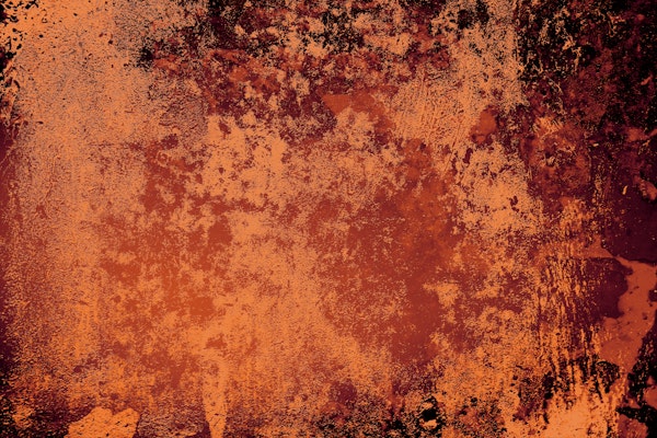 Concrete texture in Rust Orange Black