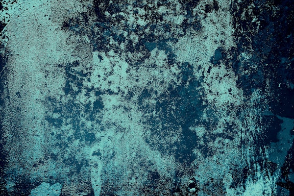 Concrete texture in aqua marine blue