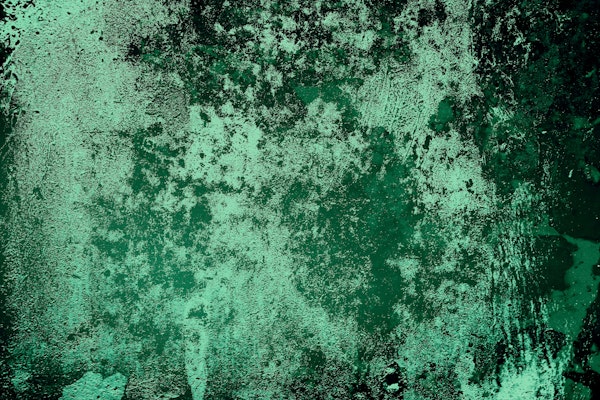 Concrete texture in emerald green