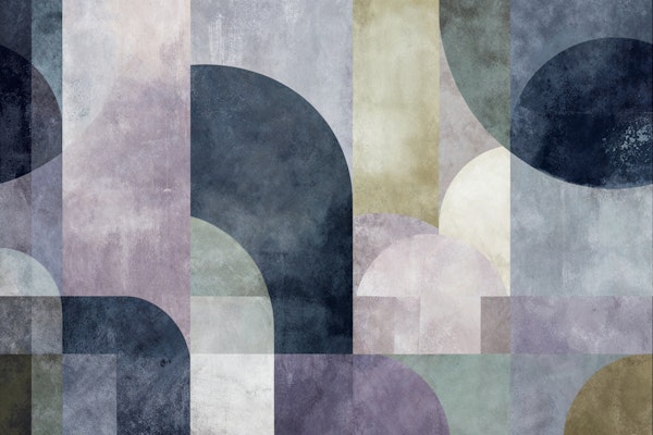 Muted Tones Art Deco