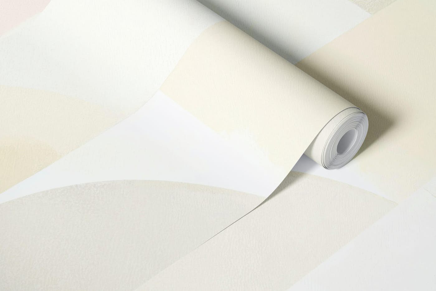 Soft Geometric Harmony wallpaper roll